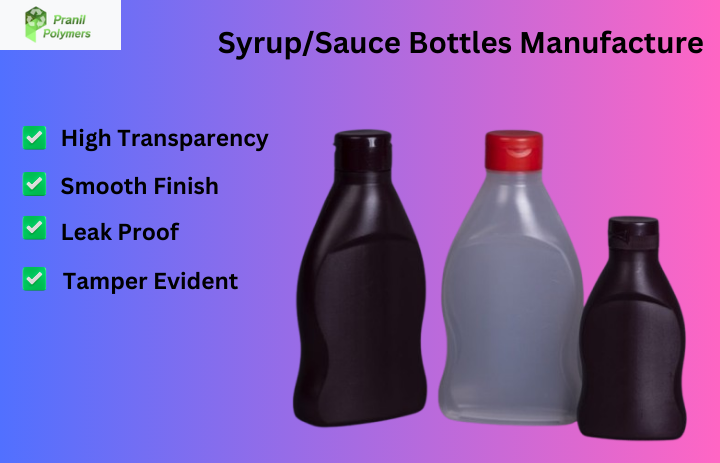 Revolutionizing Packaging Solutions: Pranil Polymers Syrup and Sauce Bottles in the USA