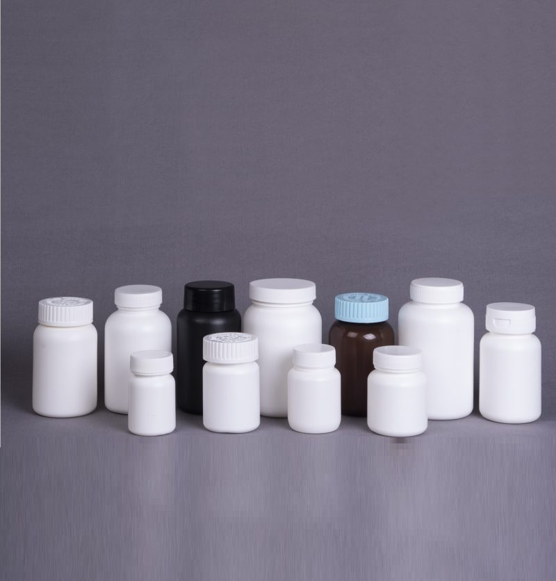 Round Tablet Containers HDPE/PP