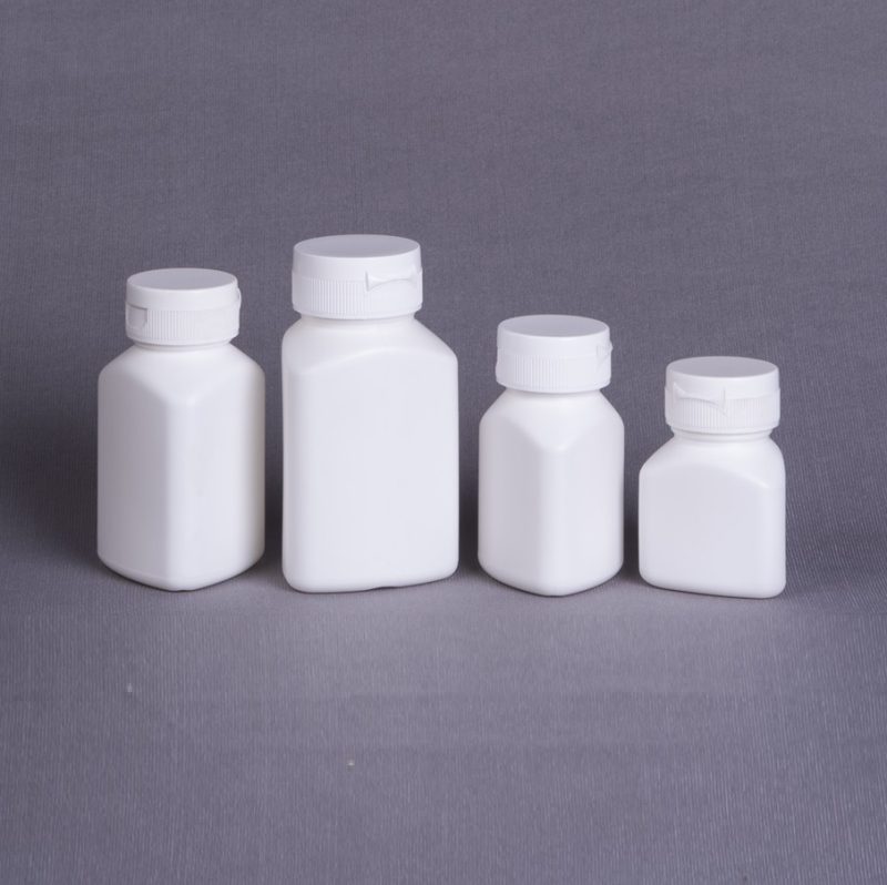 Triangular Tablet Containers HDPE