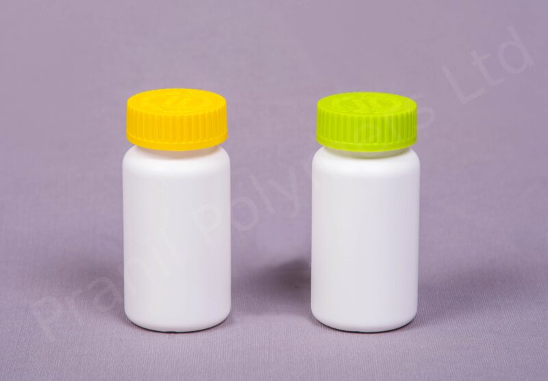 Round High Neck Tablet Containers HDPE