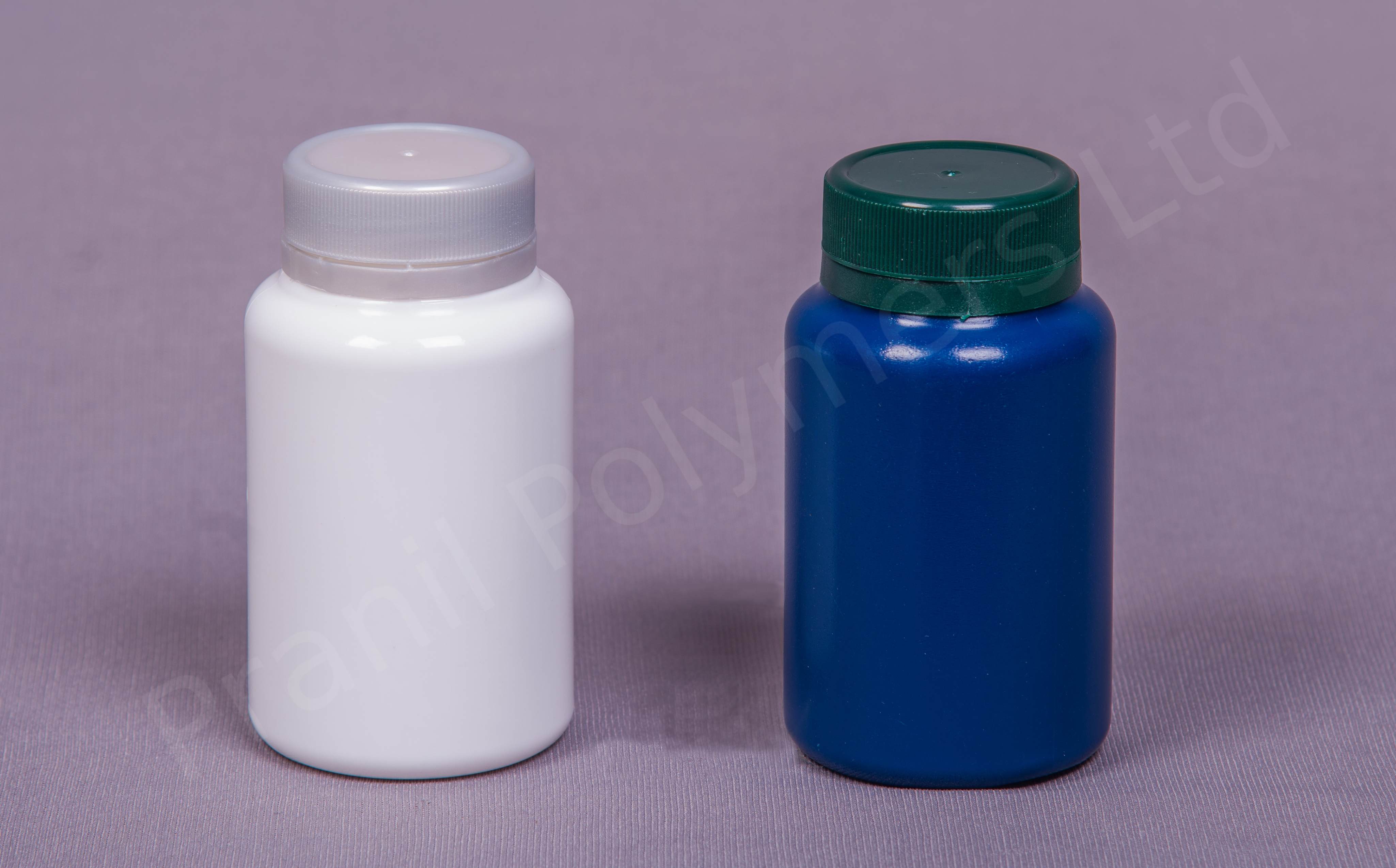 Round Tablet Containers with Break-Seal Cap HDPE/PP