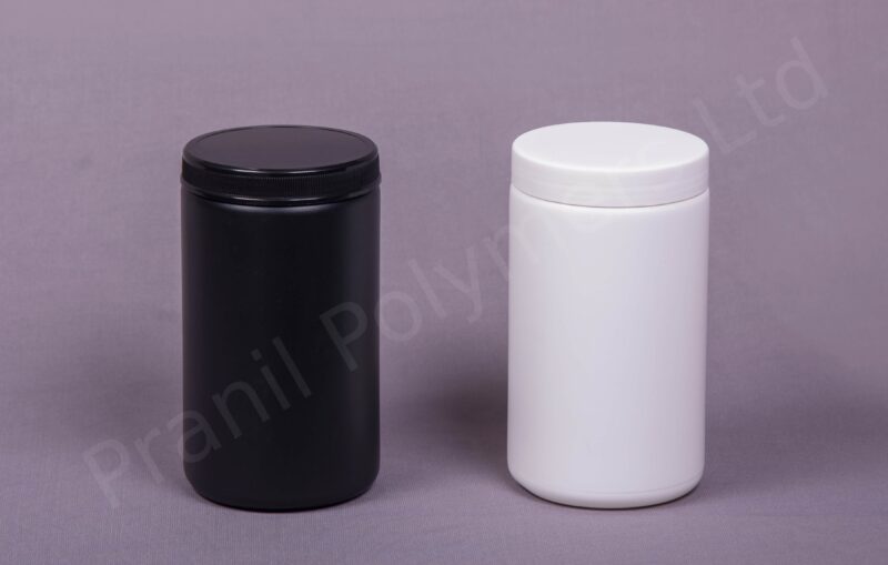 Cylindrical Wide Mouth Jars