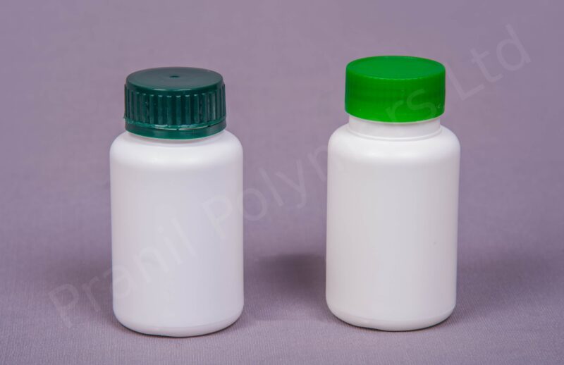 Round Tablet Containers with Break-Seal Cap HDPE/PP