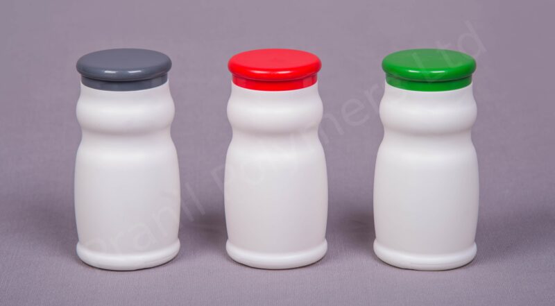 Herbal Powder jars with Disc shape screw caps