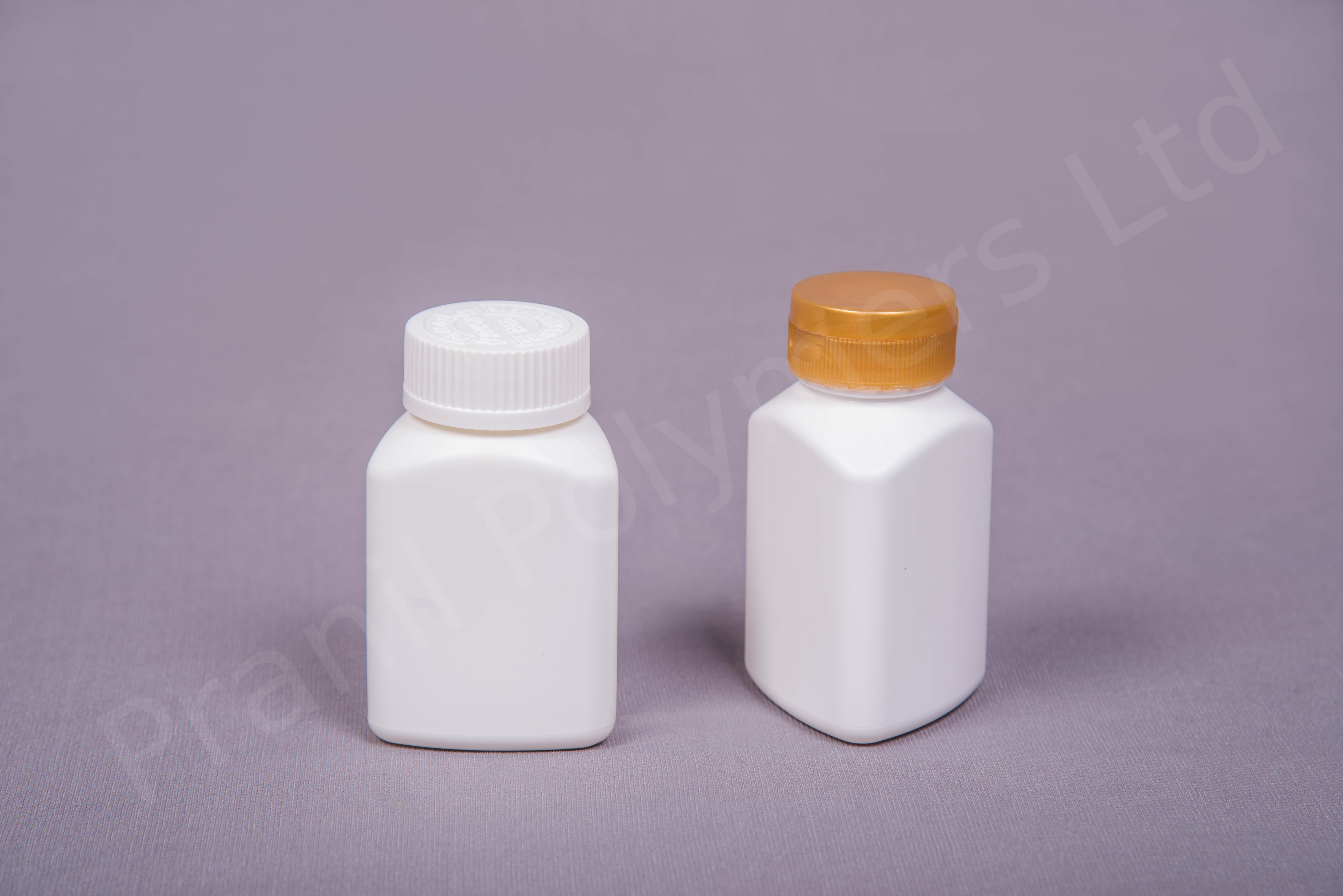 Triangular Tablet Containers HDPE